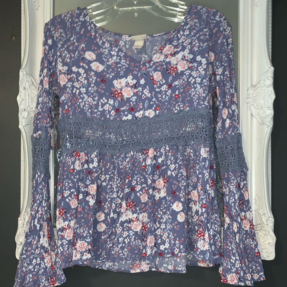 Boho peasant top